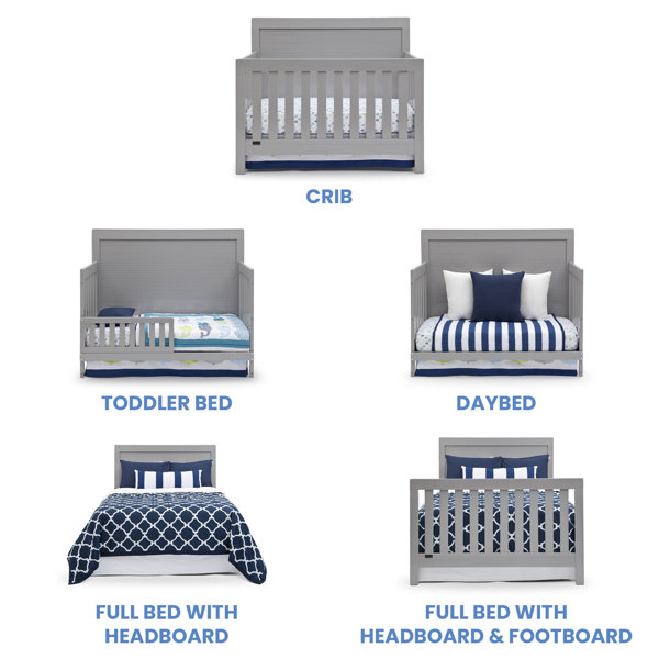 Simmons Kids Rowen SlumberTime 4in1 Convertible Crib & Reviews Wayfair